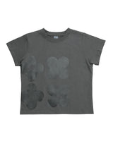 printing logo basic top / charcoal