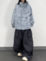 non-fade cargo balloon pants