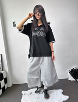 ニンハイピンタックパラシュートバミューダパンツ3カラー