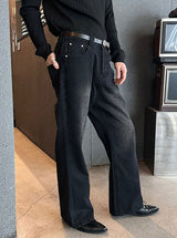 [4SEASON] Flare washing denim pants(2color)