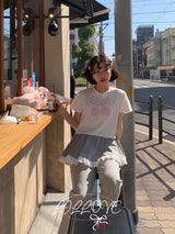 [by LILLOVE] チェリーベルTシャツ