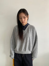 Chimti Brushed V-Neck Fleece Sweatshirt