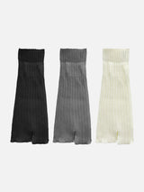 Slit Wave Golji Leg Warmers (3c)