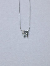 new square twinkle necklace