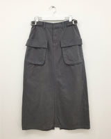 Rivet Pigment Skirt (2color)