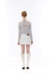 MANON OFF-SHOULDER SET / SKY BLUE