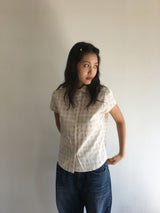 Conch puff blouse(2color)