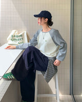 [ORIGINAL] Loopy Raglan Round Knit