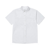 TEMPUS OVER-FIT HALF SLEEVE SHIRT [WHITE]