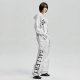 ARCH LOGO WASHED SWEATPANTS_WH