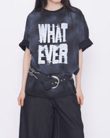 [Unisex] Whatever Dirty ウォッシュド半袖Tシャツ