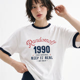 CHECKER ARCH LOGO RINGER T-SHIRT (3color)