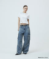 TRUTH EYELET TEE_BLACK