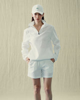 ストレンジャーレギュラーフィットシアーサッカーアノラック (White)