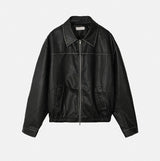 ポンドカットウォッシング2wayレザージャケット