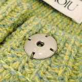 ALPACA SLIM CARDIGAN - MINT GREEN