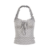 Jenya Dot Halter Top