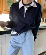 Picket collar sweatshirt - mtm