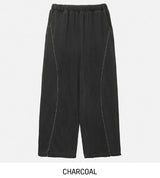 pigment line wide banding pants