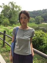 Bubble frill T-shirt (3color)