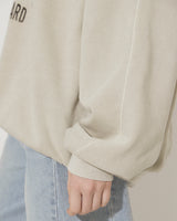 スノーレオパードプリントスウェットシャツ [normal] [BEIGE]