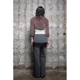 LACE TRIM HAIRY BOLERO
