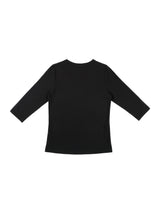 コンフィ 3/4スリーブT (BLACK)