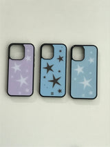 stars case (blue brown) 