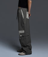 [NF] WAFFLE CHECK UTILITY NYLON PANTS (KHAKI BROWN)_F24QD866