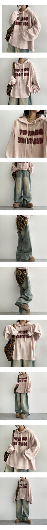 [2nd Length 🤍 Balloon fit!] Garne side pin tuck slit wide denim pants