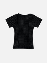 メリードットリボンクロップTシャツ (3c)
