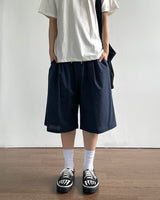 Temple Linen Bermuda Pants