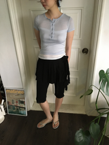Dura Pleats Wrap Skirt (2color)