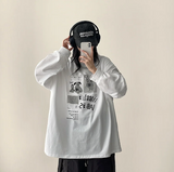 Toto Cute Dyed Print Sweatshirt