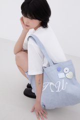 フルーツデザートピンバッジセット(Blueberry)