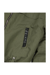 WASHED BOMBER JACKET (KHAKI)