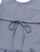 CANCAN PUMPKIN RIBBON DRESS(BLUE)