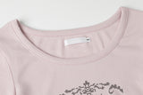 Dotty tee - pink