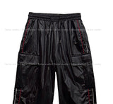 Kai Nylon Glossy Piping Pants