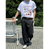 [S/S] リネンタックハーフバンディングパンツ