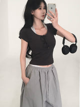 [MADE] Wing, Raglan short-sleeved T-shirt