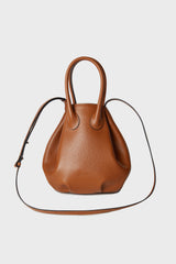 HANDLE BAG LIZZARD BROWN