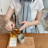 [MADE] Étang スカーフ | ブルー