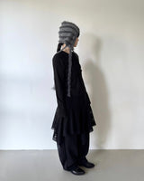 シャギーストライプバラクラバ