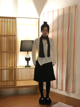 hei pleats midi skirt (2color)