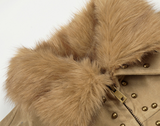 【60%限定】Karen Stud Fur Mustang Jacket