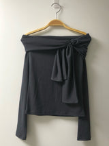 Rosy Off-Shoulder Tee