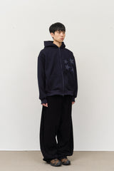 Galaxy Patch Zip Hoodie
