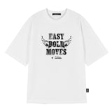 ホーリームーブエンジェル オーバーフィット 半袖Tシャツ_WHITE