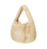 KEETY RABBIT fur mini bag [beige]